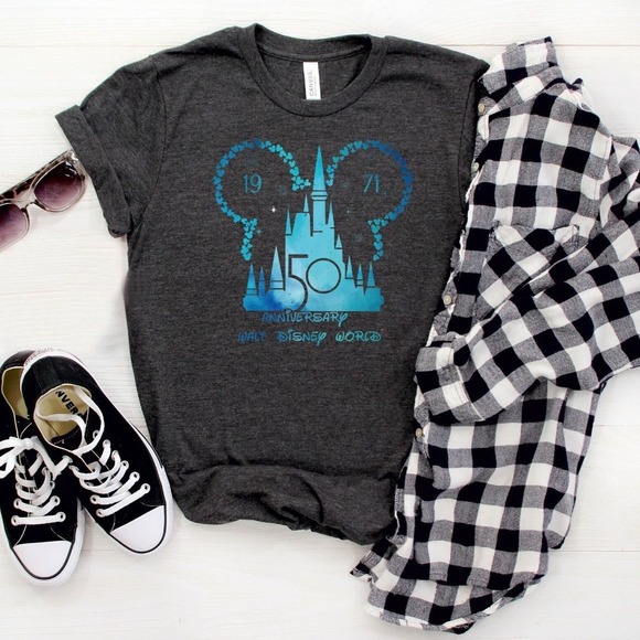 50th Anniversary Shirt, Disney Shirt, 50th Anniversary Celebrating Matching Tee - Picture 1 of 2